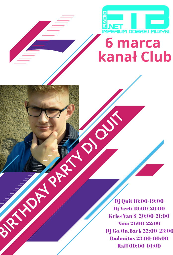 urodziny w radiu FTB Dj Quit