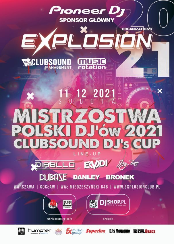 Mistrzostwa Polski DJ-ów Clubsound DJ' s CUP 2021