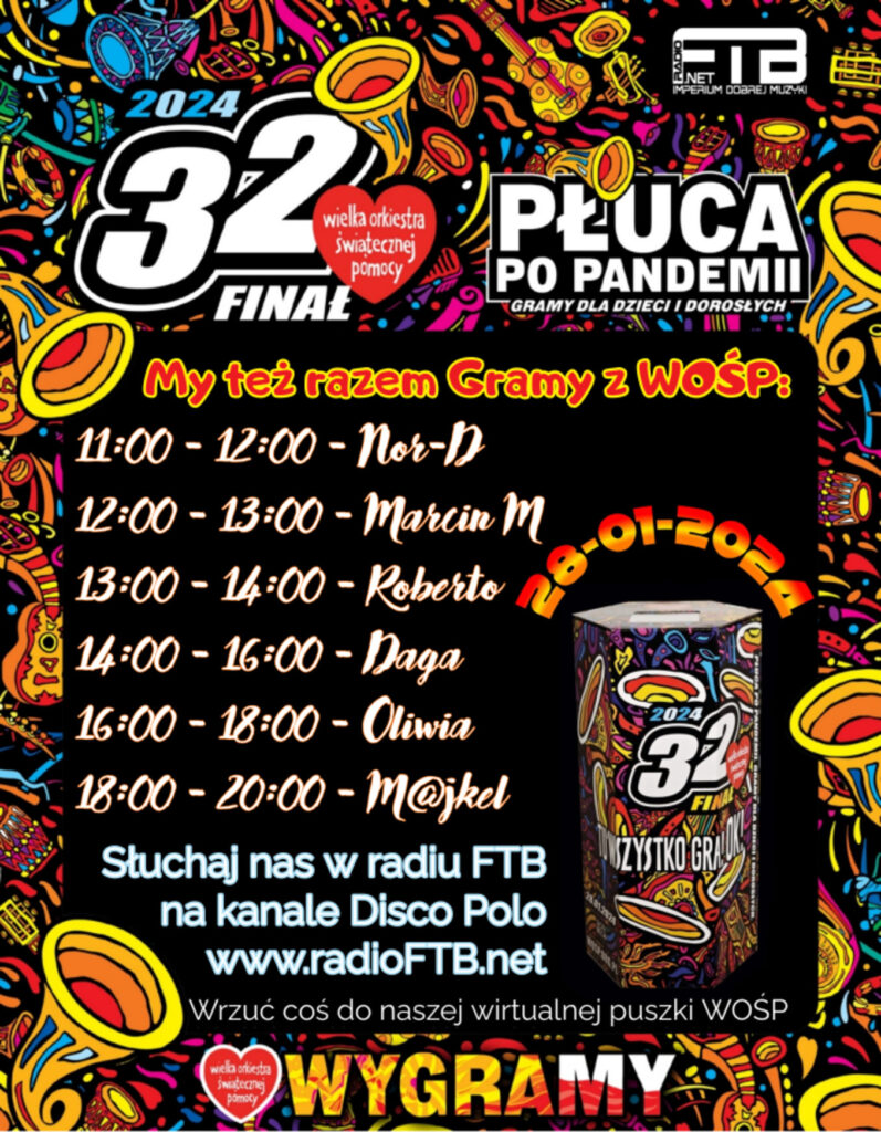RadioFTB.net gra z WOSP 2024
