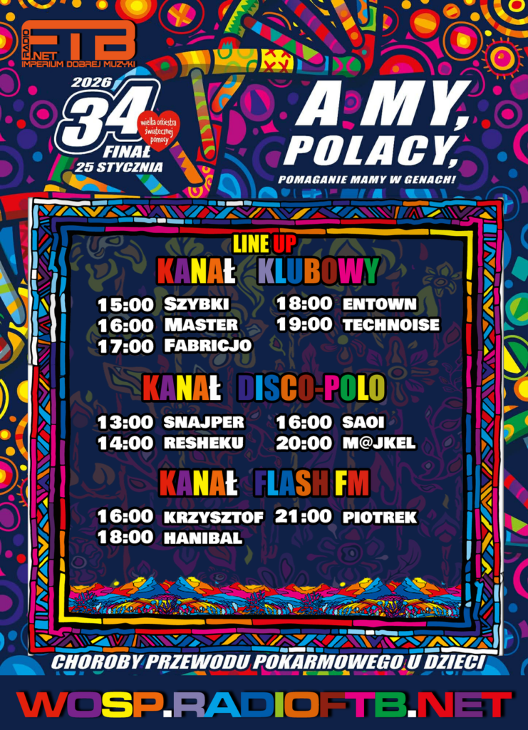 34. Finał WOŚP z Radiem FTB!